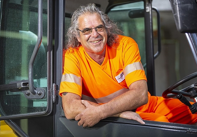 Edi Pitton darf sein 30-Jahr-Arbeitsjubiläum feiern. Foto: ZVG