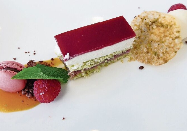 Beim Dessert konnte niemand widerstehen.
