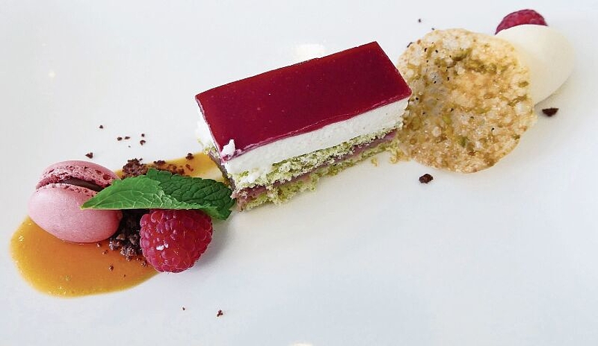 Beim Dessert konnte niemand widerstehen.