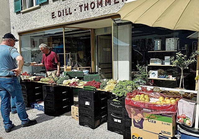 Frisches Gemüse von Matthias Dill. Fotos: E. Bachmann