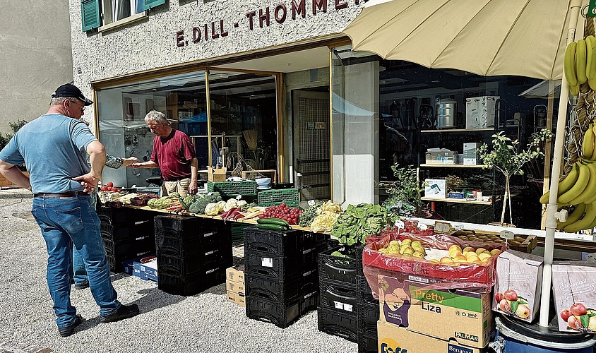 Frisches Gemüse von Matthias Dill. Fotos: E. Bachmann