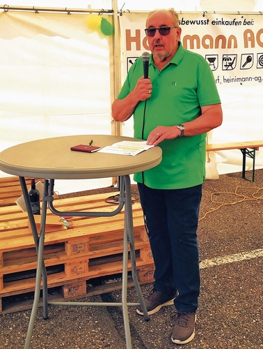 Seit vielen Jahren leitet Peter Ramseyer die Geschicke des Vereins.