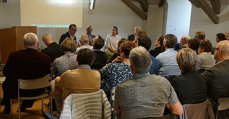 Das Forum für Landmanagement setzte sich mit der Nutzung des Bodens auseinander. Foto: O. Graf