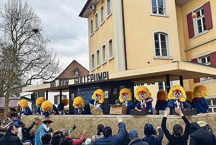 Die «Güllepumpi» Frenkendorf feiern 80 Jahre.Fotos: E. Bachmann