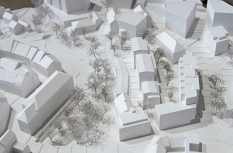 Das neue Quartier ist 2025 bezugsbereit.Foto: B. Eglin
