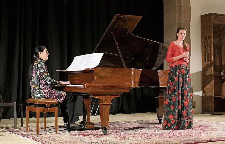 Die Pianistin Tatiana Korsunskaya verbindet eine langjährige Zusammenarbeit mit der Sopranistin Regula Mühlemann  Fotos: Pier-Giuseppe Cacciatori