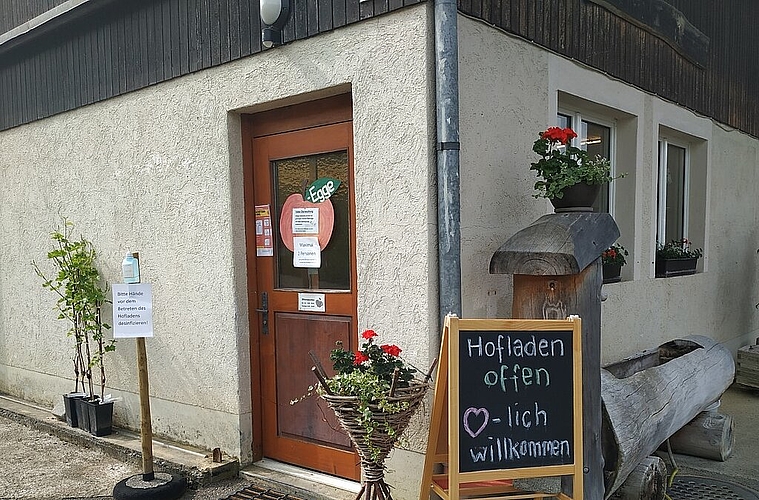 Der Hofladen erlebte dank Corona einen grossen Aufschwung.
