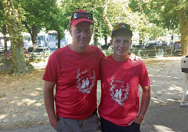 Grégory (l.) und Théo Devaud waren nicht nur in Liestal die Ersten, sondern trugen auch den Gesamtsieg davon.