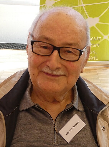 Adriano Durizzo: Als 98-Jähriger der Älteste im Saal.
