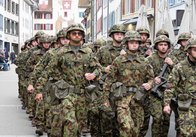 Zackiger Auftritt der Of-Aspiranten.Fotos: U. Fluri