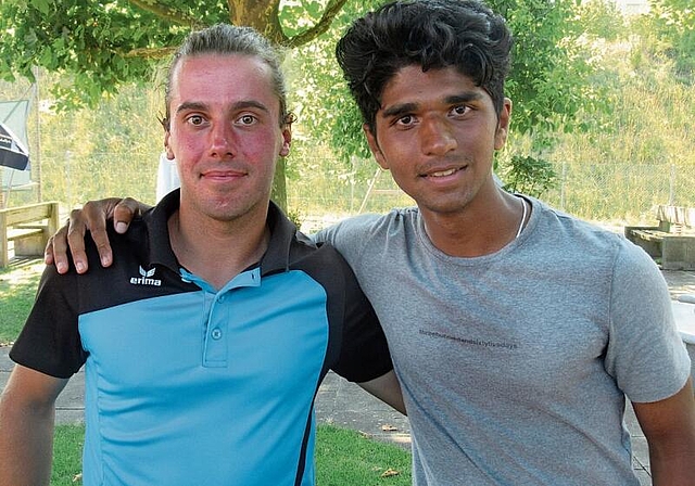 Sieger Martin Poplawski und Finalist Eshan Mukherjee.Foto: zvg