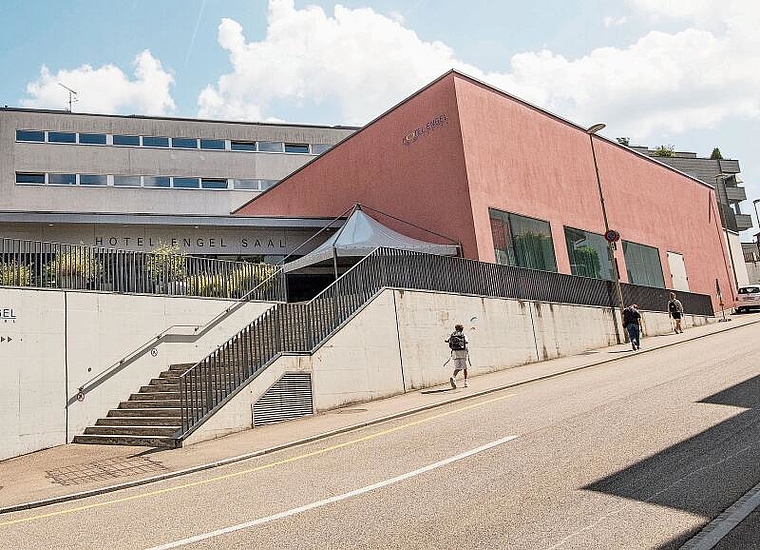 Der künftige Stadtsaal soll einen direkten Zugang mit Vordach erhalten.Foto: Nicole Nars-Zimmer