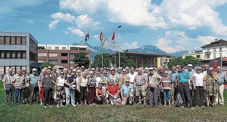 Der Seniorenverein Waldenburgertal auf der Vereinsreise. Foto: zvg