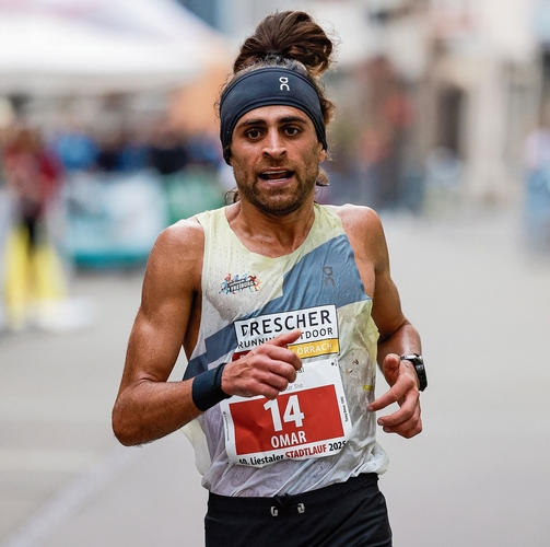 Omar Tareq gewann mit neuem Streckenrekord. 