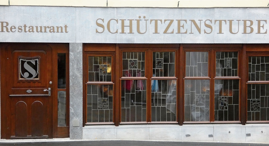 Unveränderte Hausfront an der Rathausstrasse.Foto: zVg