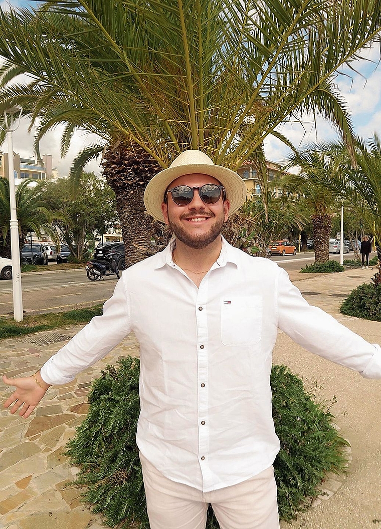 Luca di Felice wie er leibt und lebt.Foto: zVg