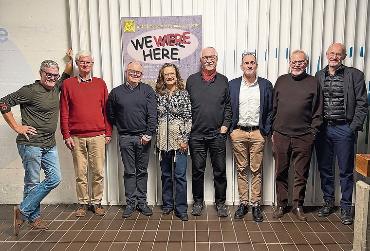 Thomas van Ditzhuyzen, Erich Thommen, Michael Jankowski,Bettina Jost-Rossi, Werner Leupin (ehem. und aktuelle Vorstandsmitglieder),Andreas Langlotz (Rektor), Rolf Zaugg (ehem. Vorstandsmitglied undGründungsinitiator), Thomas Rätz (ehem. Rektor), v.