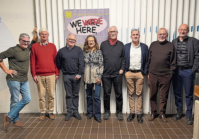 Thomas van Ditzhuyzen, Erich Thommen, Michael Jankowski,Bettina Jost-Rossi, Werner Leupin (ehem. und aktuelle Vorstandsmitglieder),Andreas Langlotz (Rektor), Rolf Zaugg (ehem. Vorstandsmitglied undGründungsinitiator), Thomas Rätz (ehem. Rektor), v.