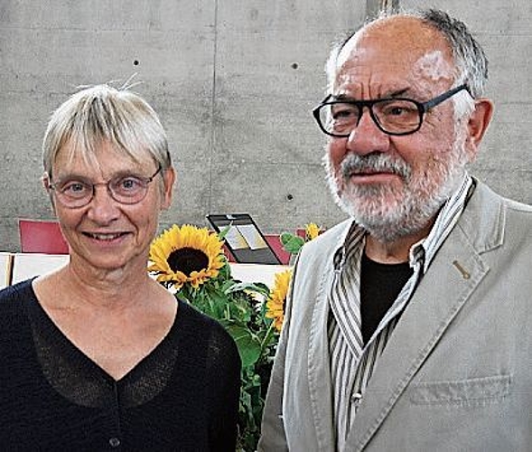 Ute Schneider-Ritter und Wolfgang Ritter, Autoren und Imker.