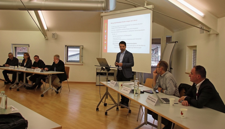 Im Stadtsaal in Liestal wurden die Gemeindeinitiativen vorgestellt.Foto: M. Schaffner