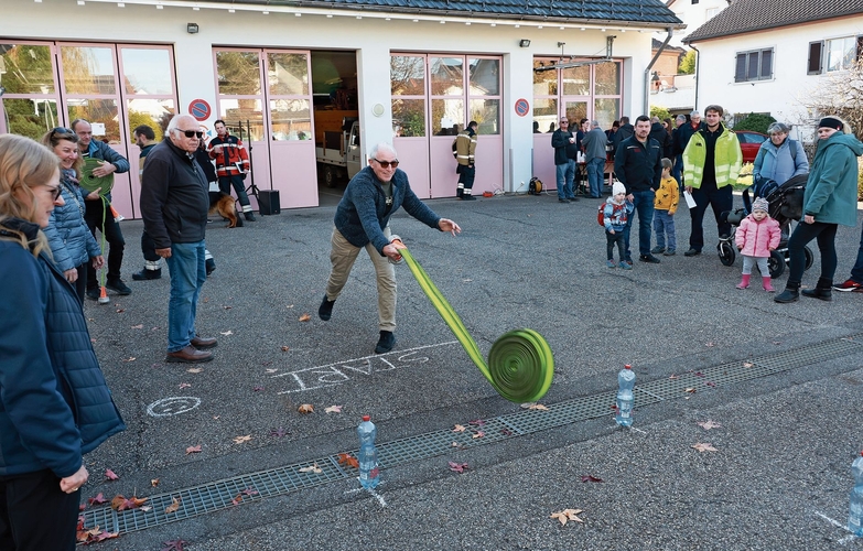 Geschicklichkeit war gefragt.
