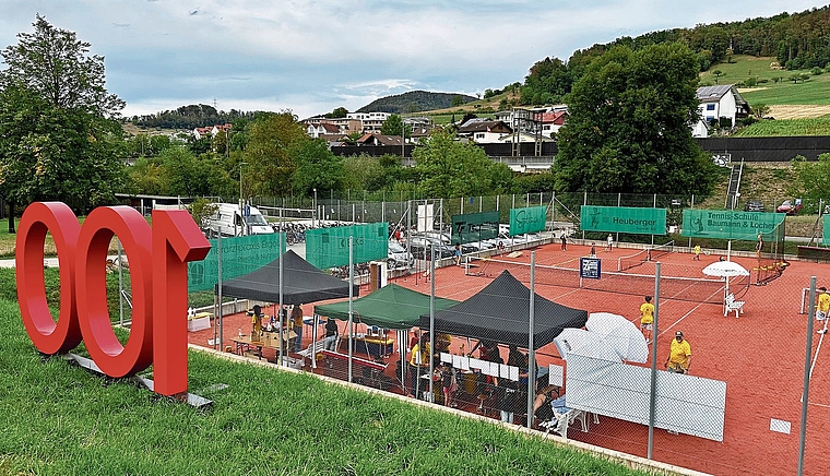 Der Tennisclub Gelterkinden gilt als älterster Tennisclub im Baselbiet.Fots: M. Stöcklin