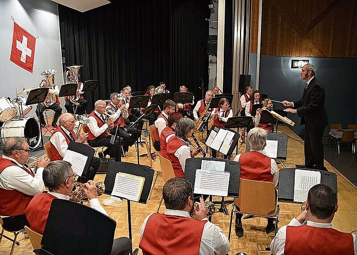 Der Musikverein Hölstein freut sich, wieder ein Konzert zu geben.Fotos: zVg