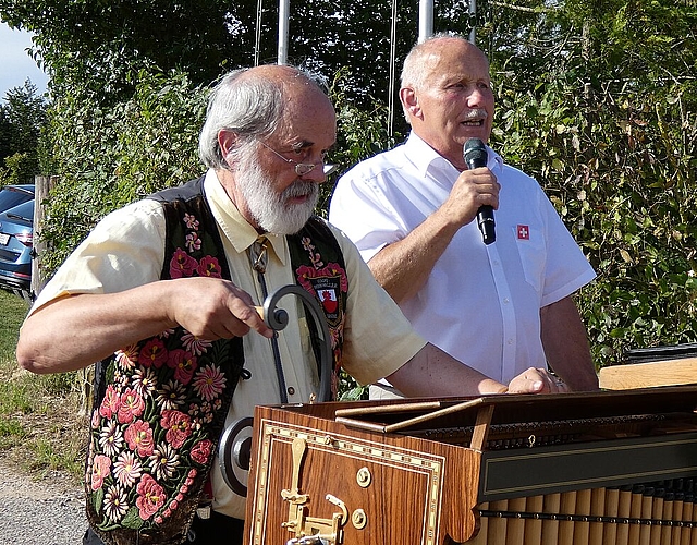 Edi Niederberger und Hansruedi Schafroth geben den Ton an.
