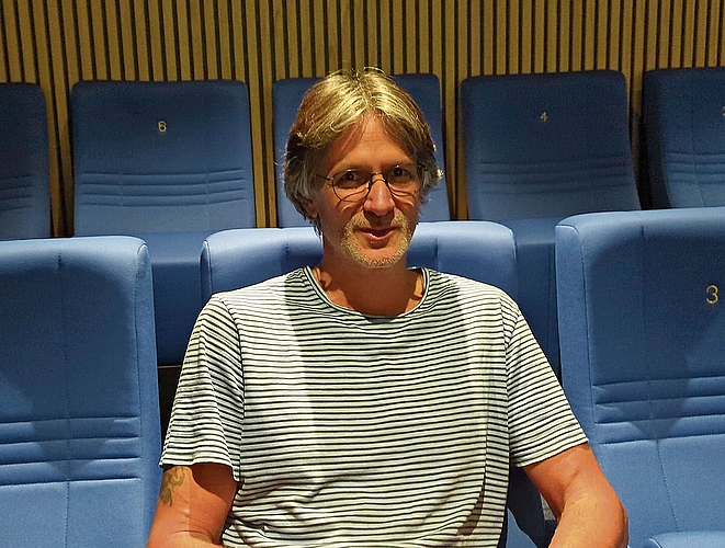 Jonny Maurice ist überzeugt: «Kino hat Zukunft!»Fotos: M. Schaffner Jonny Maurice ist überzeugt: «Kino hat Zukunft!»Fotos: M. Schaffner
