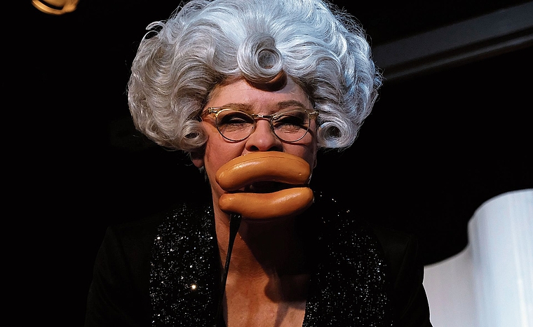 Helga Schneiders Humor: bissig, frech, alltagsnah und auch hintergründig. Foto: T. Brunnschweiler