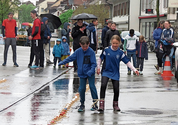 Da war richtig gebundenes Teamwork gefragt.