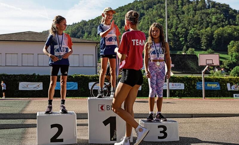 Am Ende gab es für die Gewinner eine Medaille.