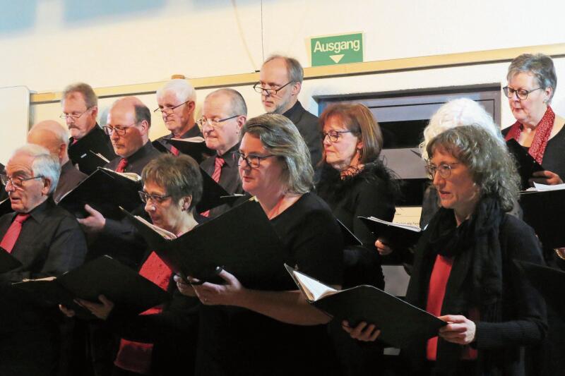 Der Tenniker Chor «ma non troppo» präsentierte Lieder aus der Welt der Filmmusik.