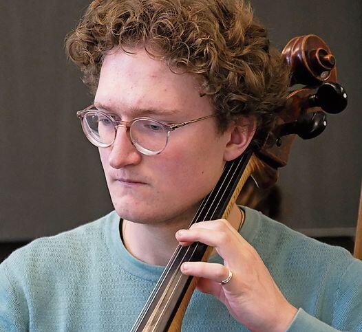 Begnadeter Cellist: Jeremias Luther.
