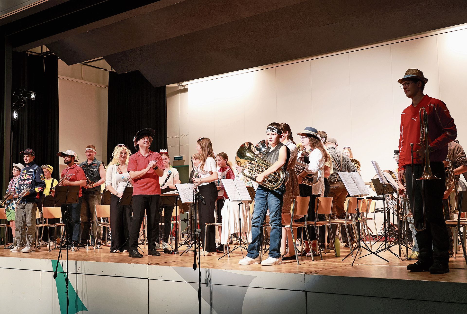 Future Band und Musikschule Davos. Fotos: B. Eglin