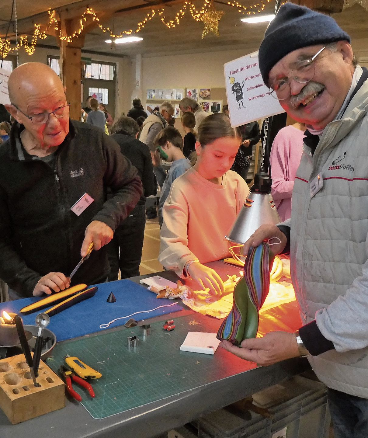 Initiator und Organisator Kari Meiller und sein langjähriger Helfer Janusz Grzybek (v.l.).