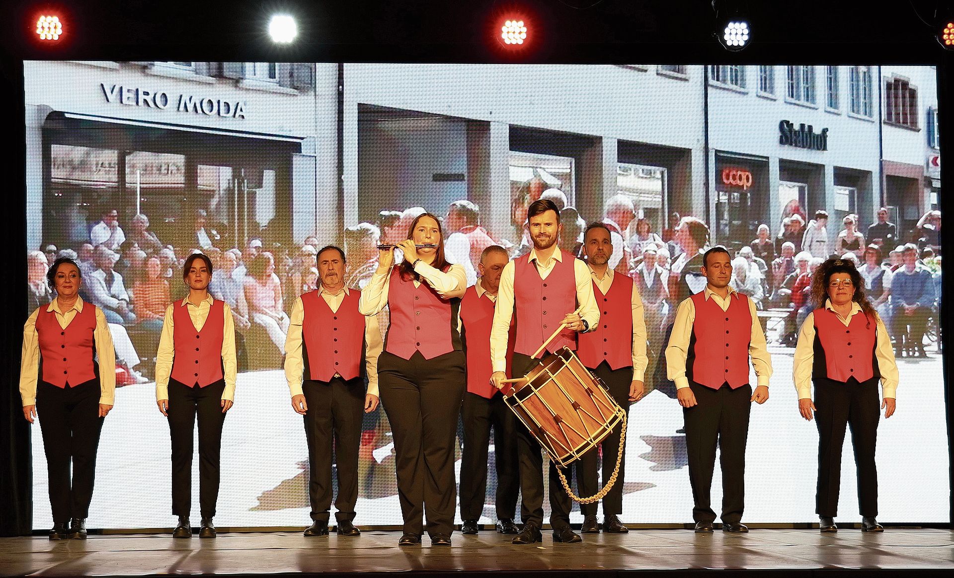 Die Stedtlisingers auf Werbetour im Stedtli. Die Stedtlisingers auf Werbetour im Stedtli.