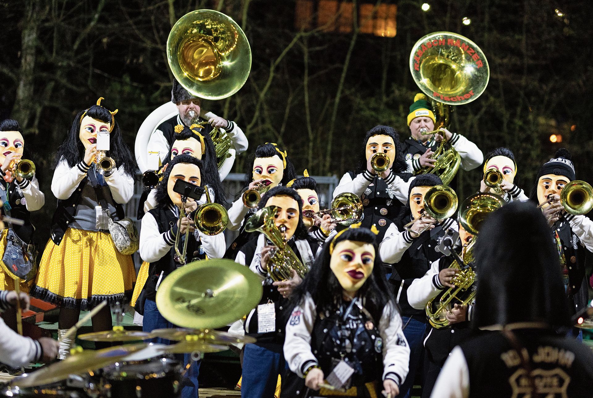 Es war laut und schön, die Guggensession. 