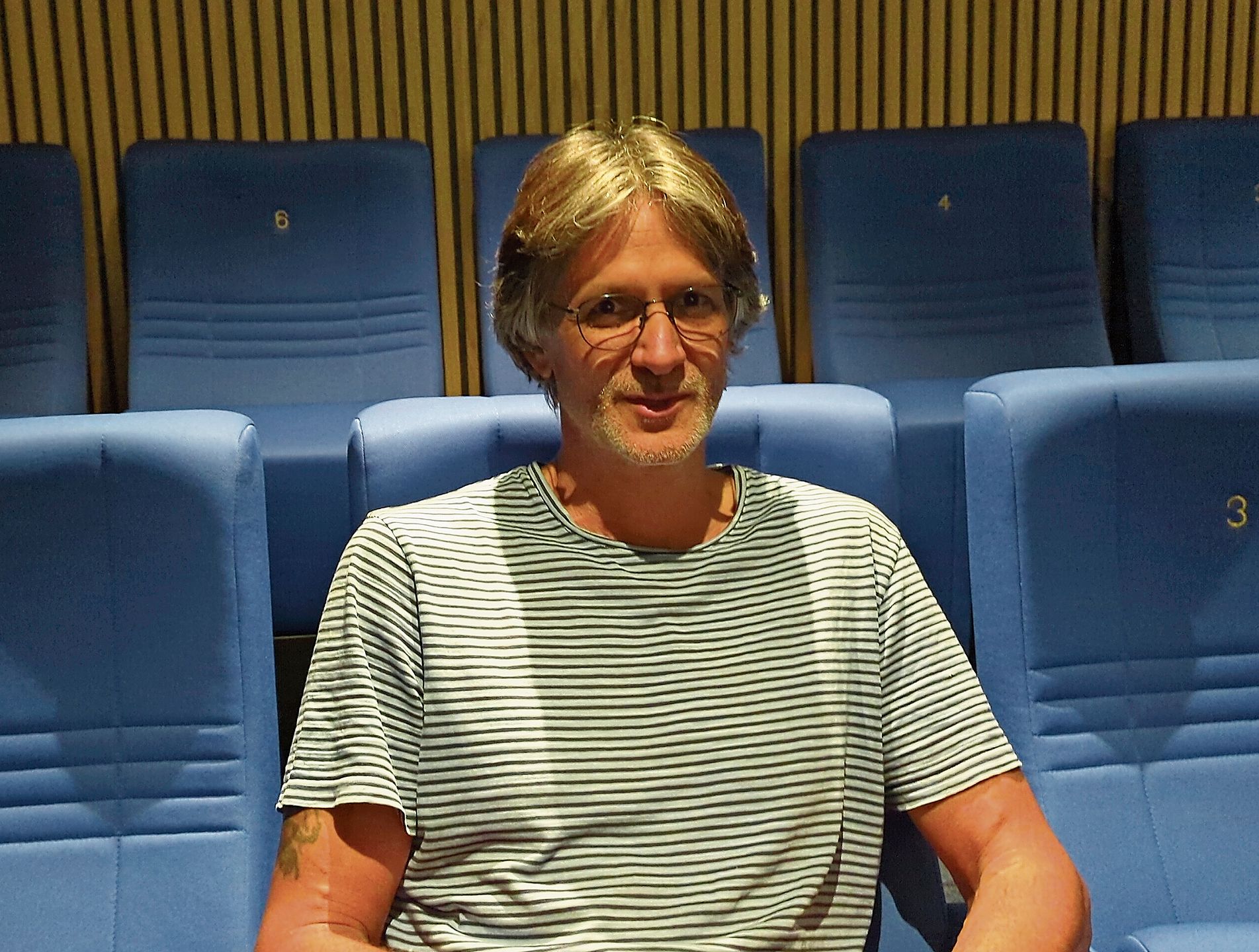 Jonny Maurice ist überzeugt: «Kino hat Zukunft!»Fotos: M. Schaffner Jonny Maurice ist überzeugt: «Kino hat Zukunft!»Fotos: M. Schaffner