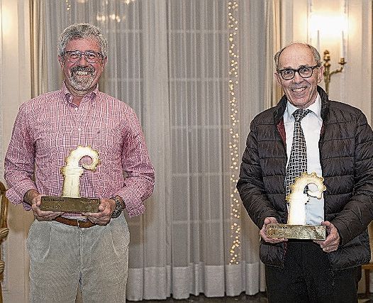 Anerkennungspreisträger: Jürg Chrétien (l.) und Willi Wenger. 
