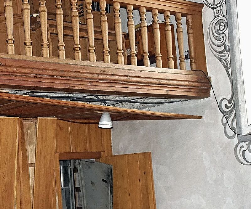 Die Explosion in der Kirche von Wintersingen verursachte einen hohen Sachschaden.

