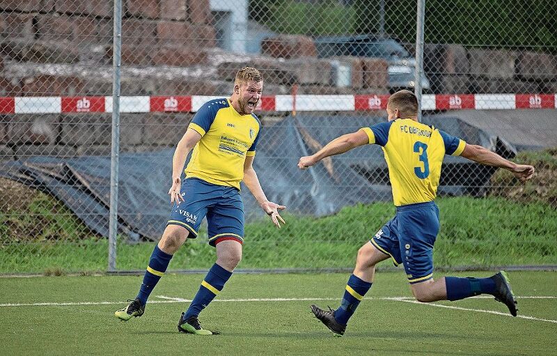 Grosser Jubel für den FC Oberdorf.
