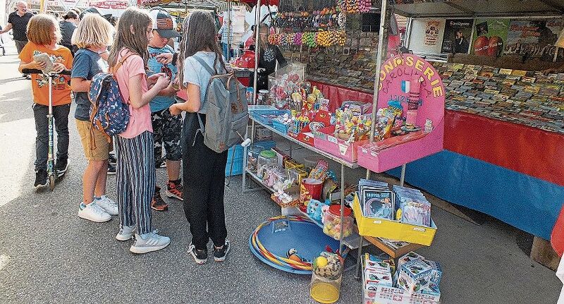 Bunte Auswahl für die Jugendlichen. Fotos: U. Roth