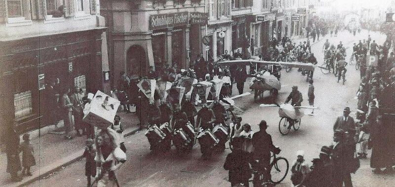 Letzter Umzug vor dem 2. Weltkrieg (1938). Foto: Privatarchiv Meyer
