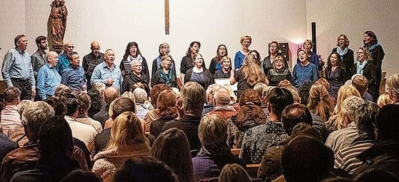 Der Timeless Chor hatte am Sonntag das absolut «beschtä» Publikum.Foto: g. schärli