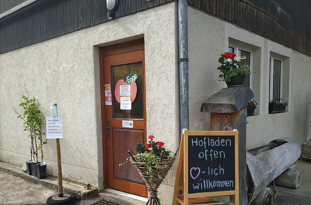 Der Hofladen erlebte dank Corona einen grossen Aufschwung.
